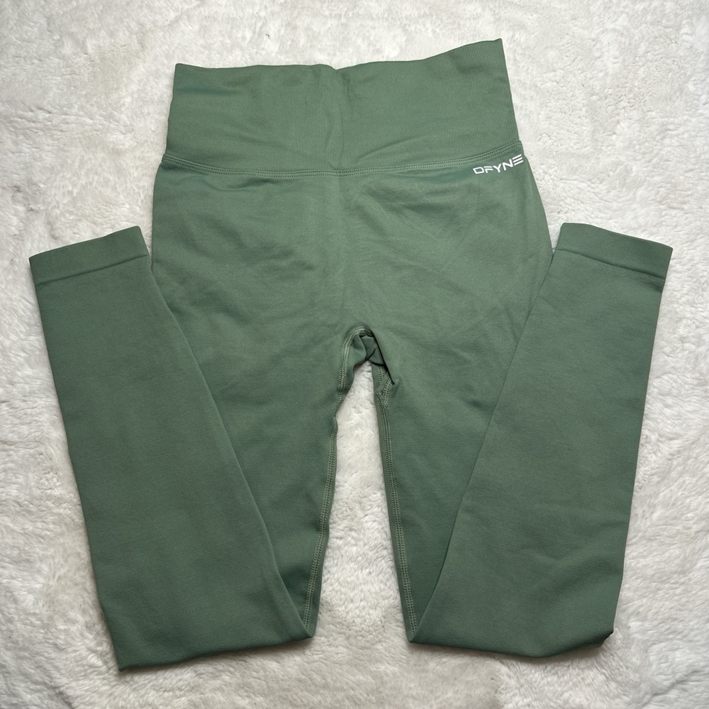 Dfyne Green Leggings